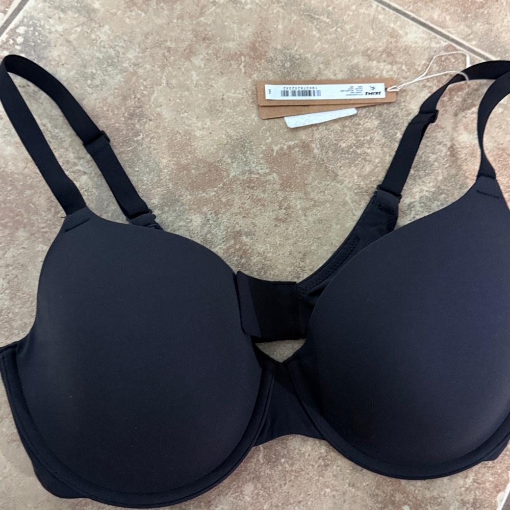 SKIMS Fits Everybody T-Shirt Bra 36D color-Onyx